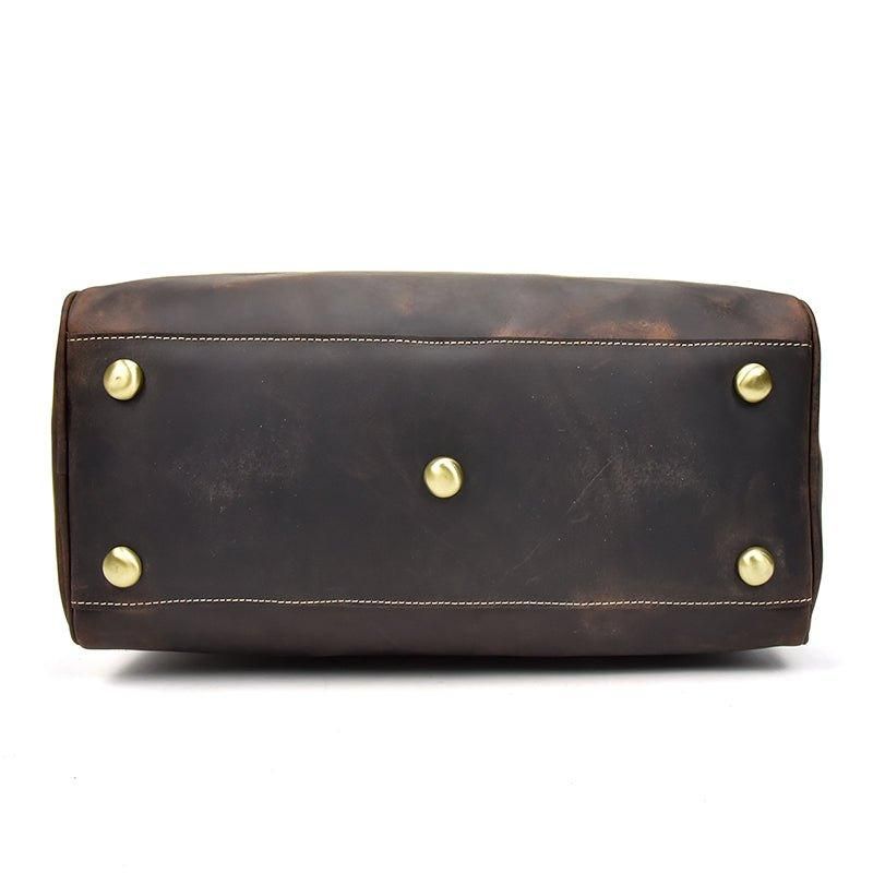 Reisetasche Aus Leder Im Vintage-stil Von Crazy Horse